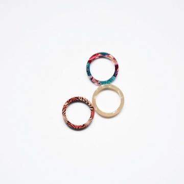 Round acetate rings with multy size