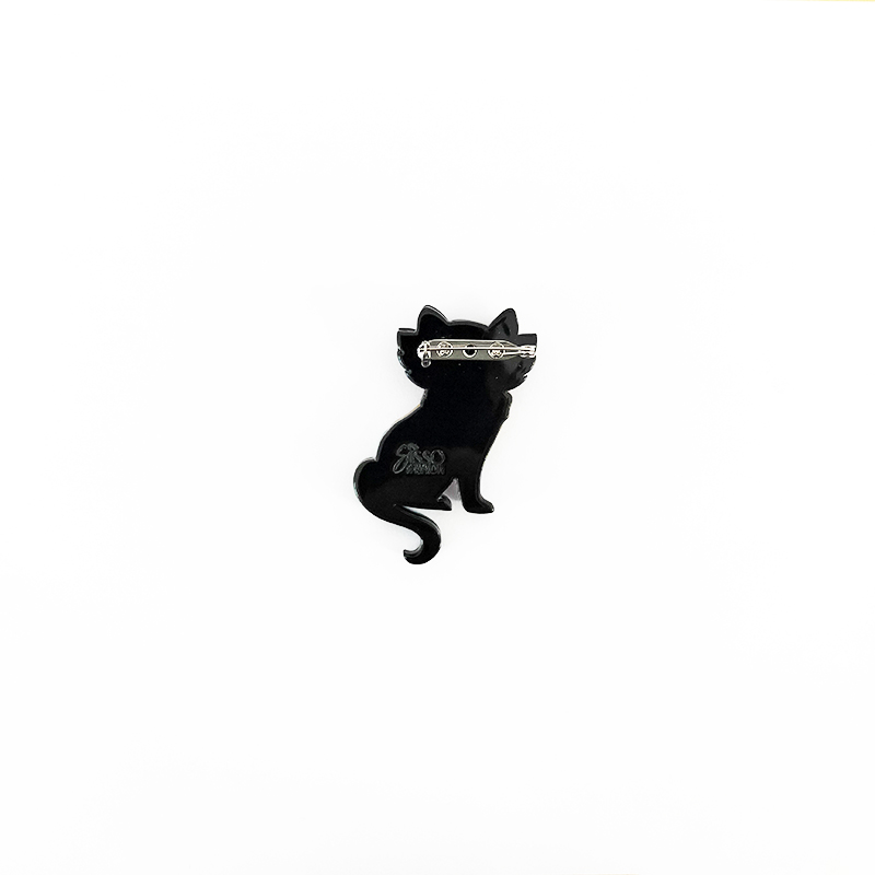 醋酸板材胸针动物系列之小猫造型