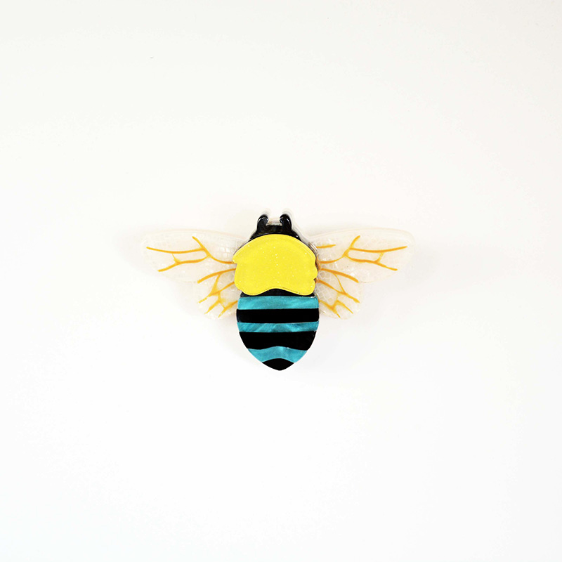 醋酸板材胸针动物系列之蜜蜂造型