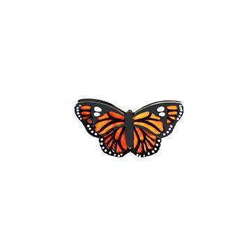 Acetate breastpin animal collection butterfly pattern